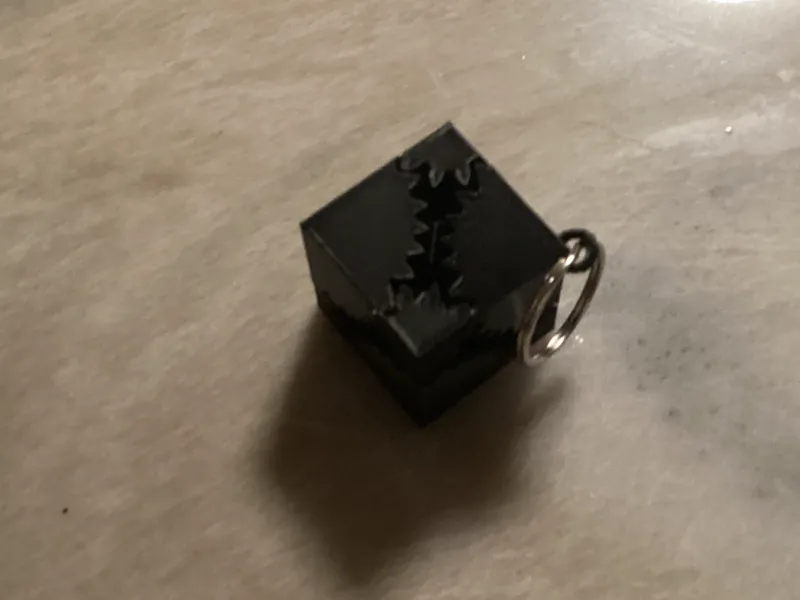 Keychain Infinity Cube