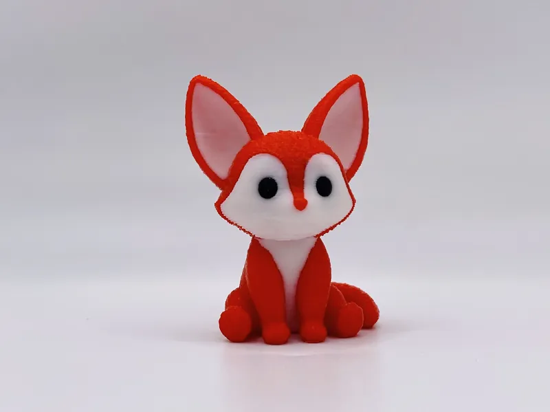 Knitted Bat Eared Fox