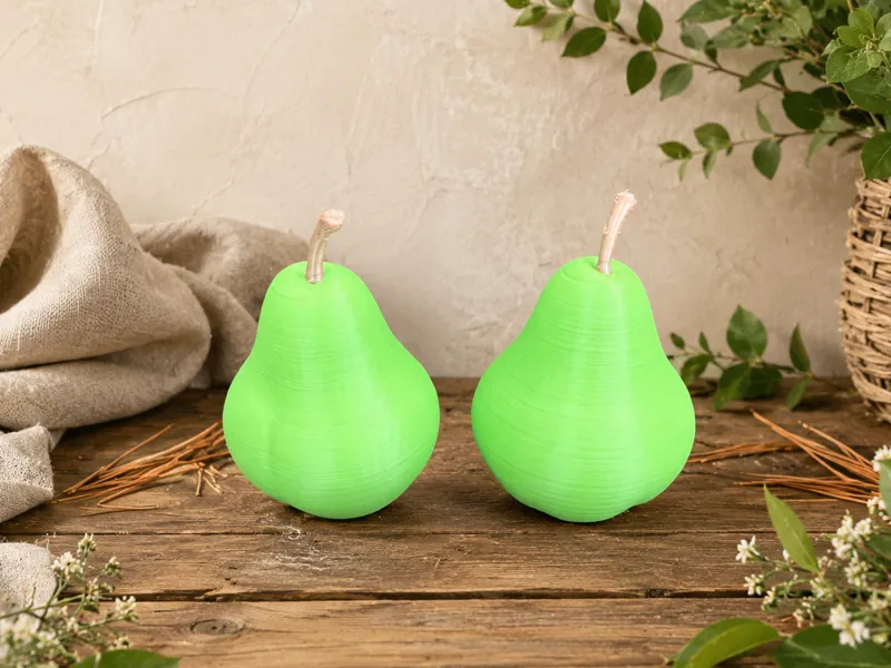 Realistic miniature pear
