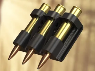 Ammo holder for 7x64 fast reload