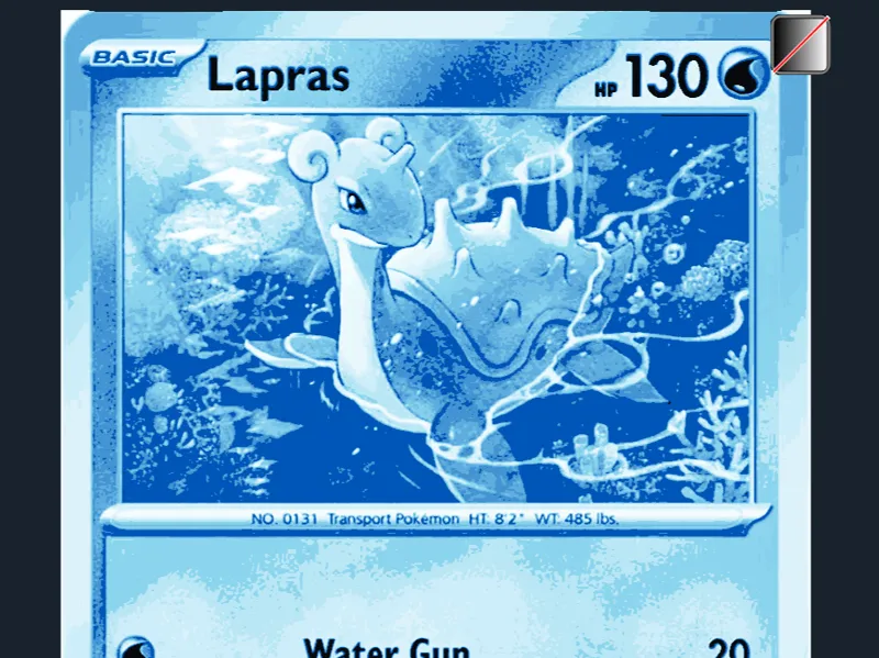 Lapras 4 colour
