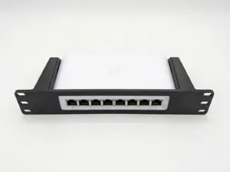 UniFi USW-Lite-8-PoE 10" 1U Rack Mount | Lab Rax
