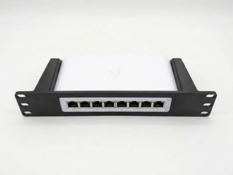 UniFi USW-Lite-8-PoE 10" 1U Rack Mount | Lab Rax
