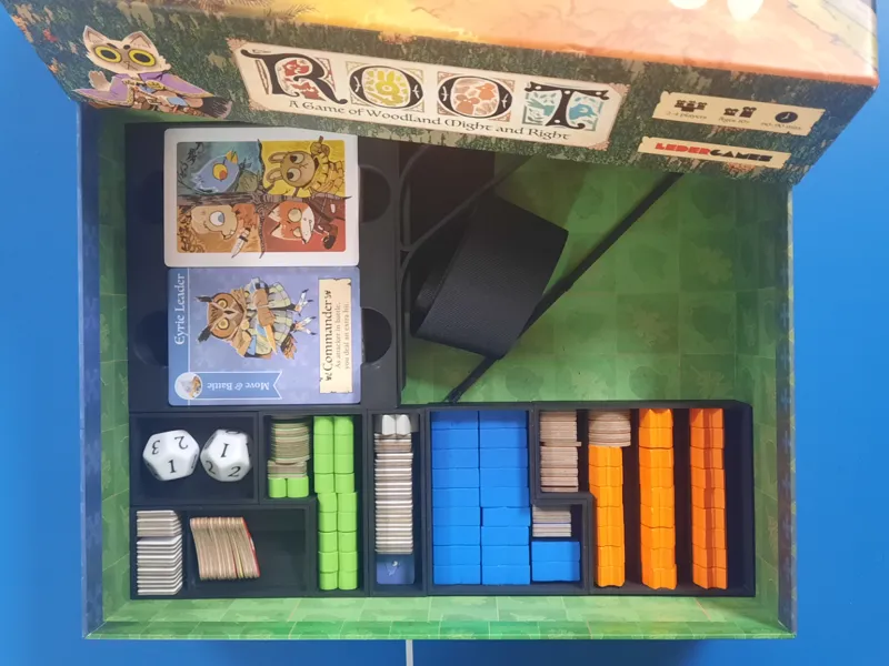 Modular Organizers for Root