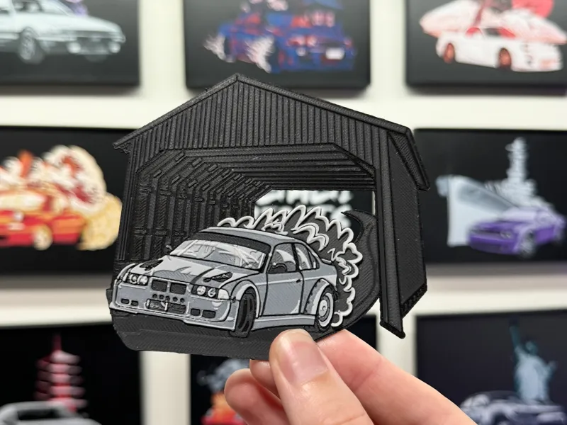 Monochrome E36 Magnet