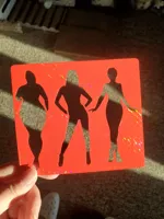 Set de pochoirs silhouettes féminines — photo 3