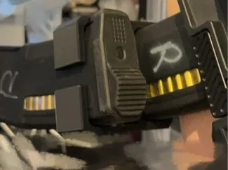 Airsoft M4 mag connector Jungle style