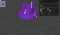 0.08mm layer, 3 walls, 15% infill