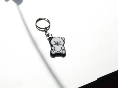 Bear with a heart