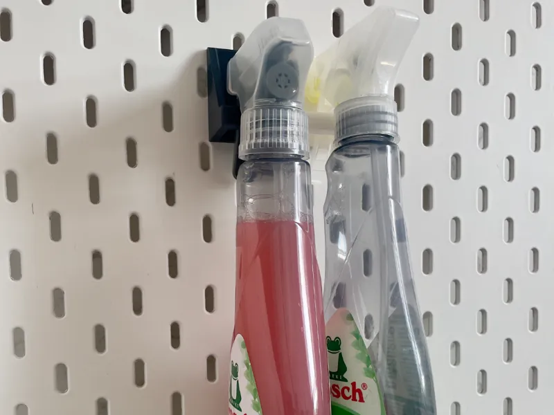 Spray Bottle holder for Skadis Garant Holex Wall