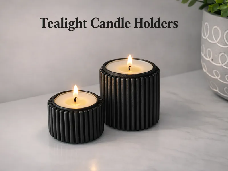 Tealight candle holders