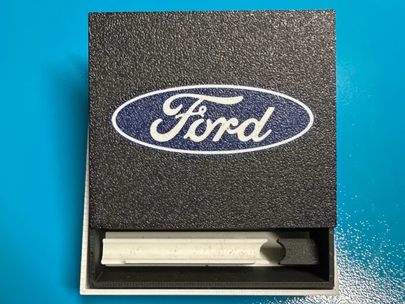 Ford Logo cig/joint storage box