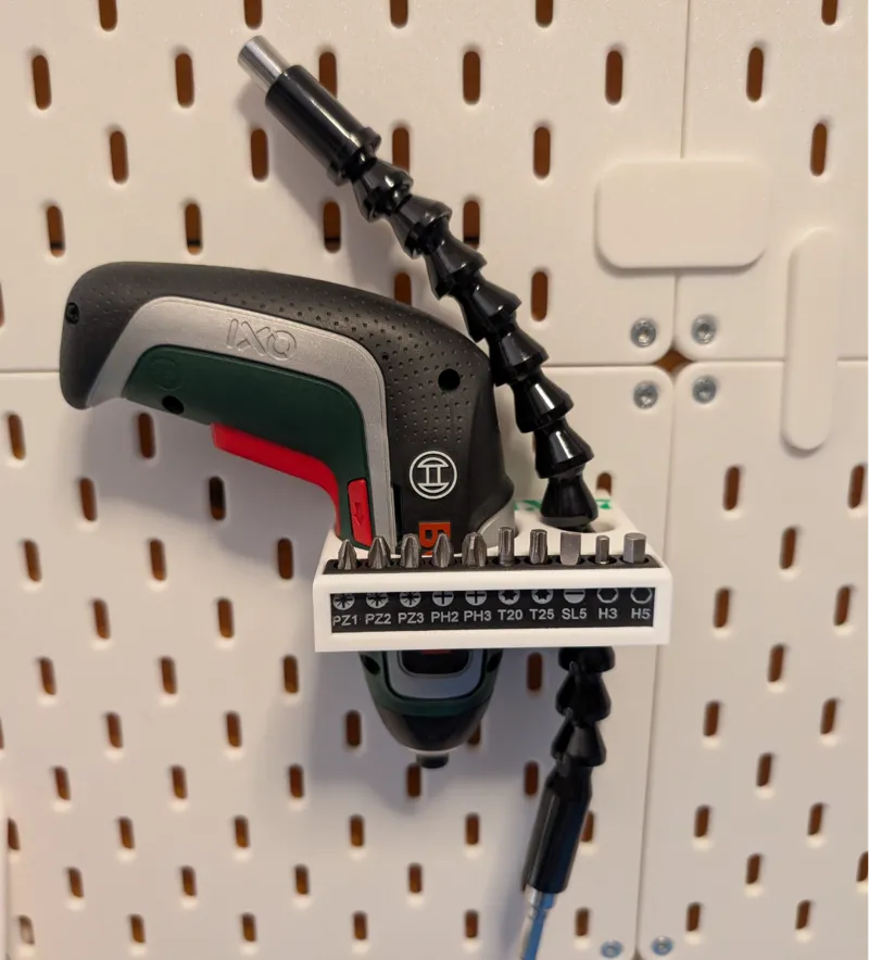 Skadis holder for Bosch IOX 7and accessories