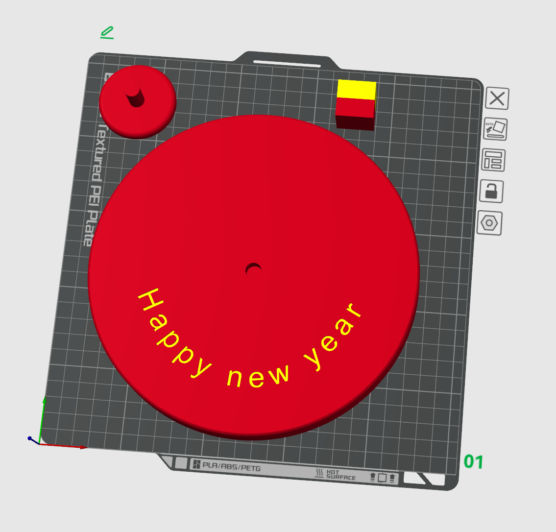 Miniatura 9 do modelo 3D 拓竹料盘再利用，多功能旋转堆叠干果盘