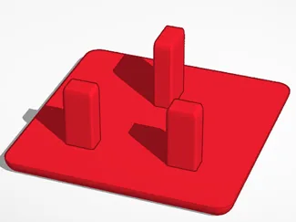 UK Electrical Outlet Blanking Plug