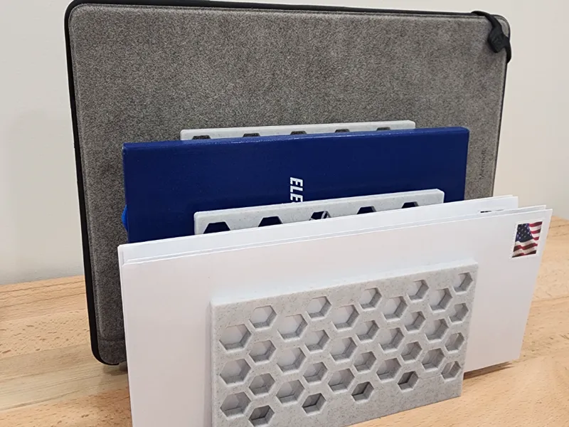 Desktop Paper Organizer 3 Divider