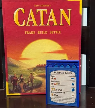 Catan card holder