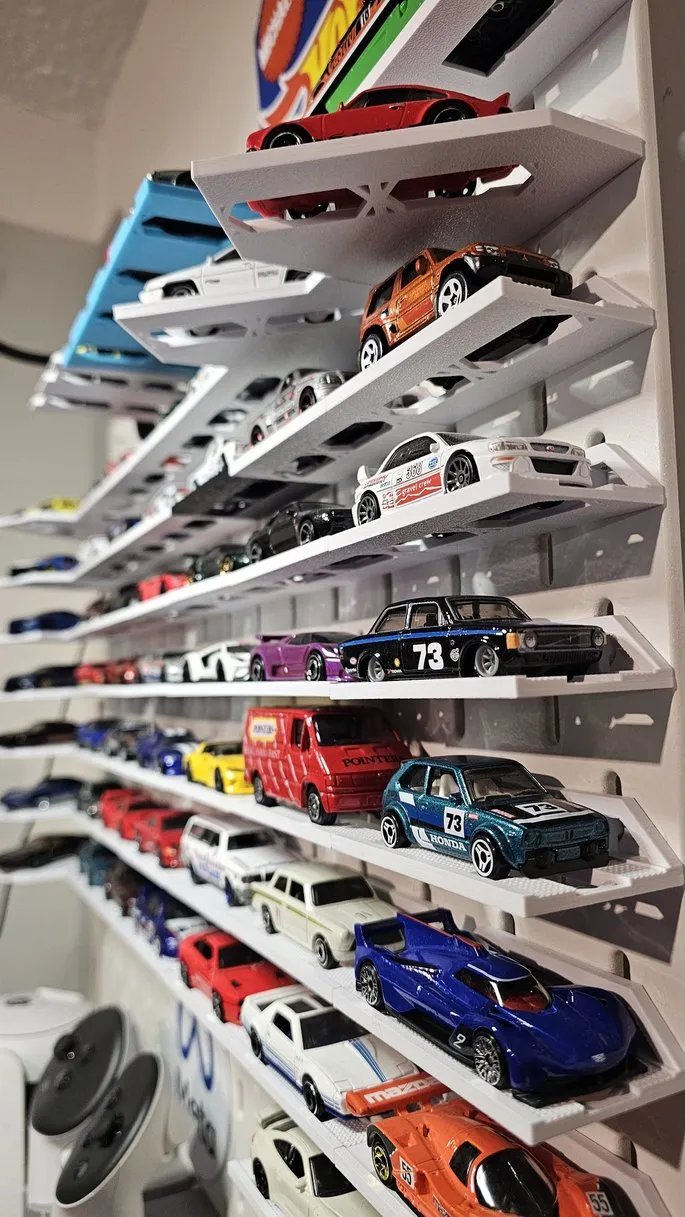 Pack De 10 Vitrinas Apilables Para Coches A Escala 1:64 | Cajas De Almacenamiento Con Tapa Transparente Y Cierre De Seguridad | Decoración De Dormitorio Y Exhibición De Colección