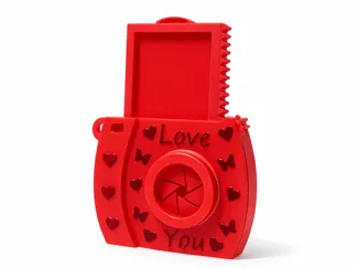 Camera Keychain – Love Edition