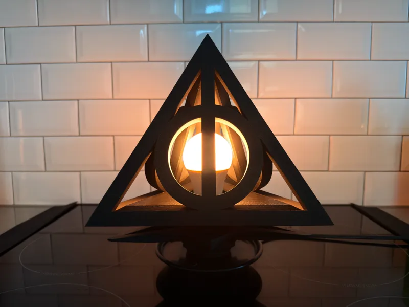 Deathly Hallows Lamp