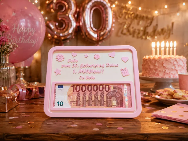 Die erste Million – Geldgeschenk