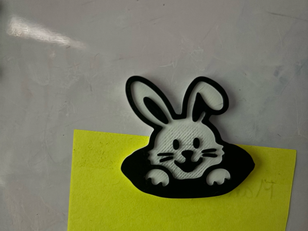 Bunny Magnet (EASY PRINT)