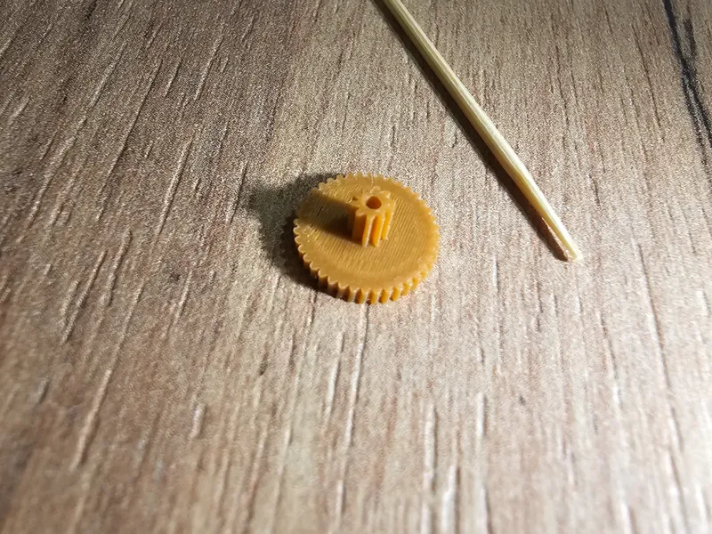 first gear for flip clock motor Copal GC - 2335