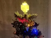 Rammstein tree topper / étoile de noël