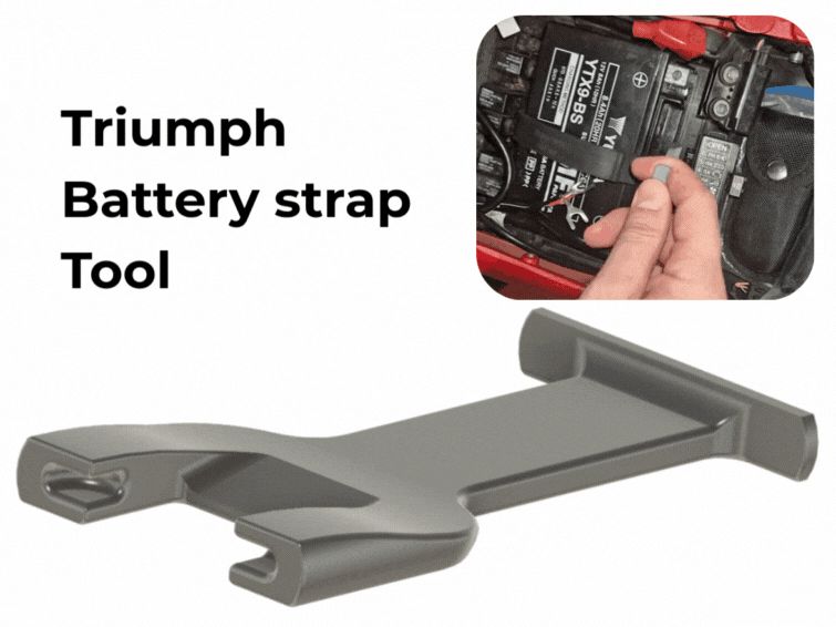 Triumph Battery Strap Tool (ST 675 R 2013)