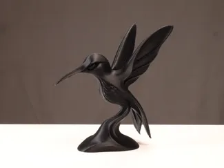 Kolibri, Skulptur