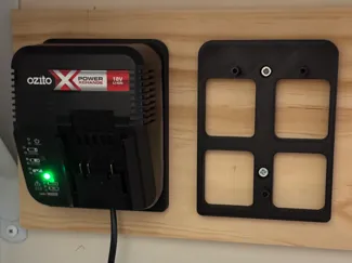 Ozito / Einhell Battery Charger Wall Mount