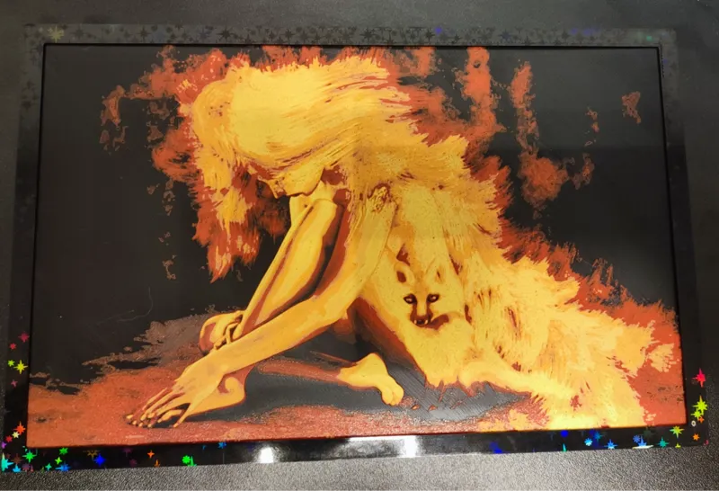 Hueforge Firefox Lady