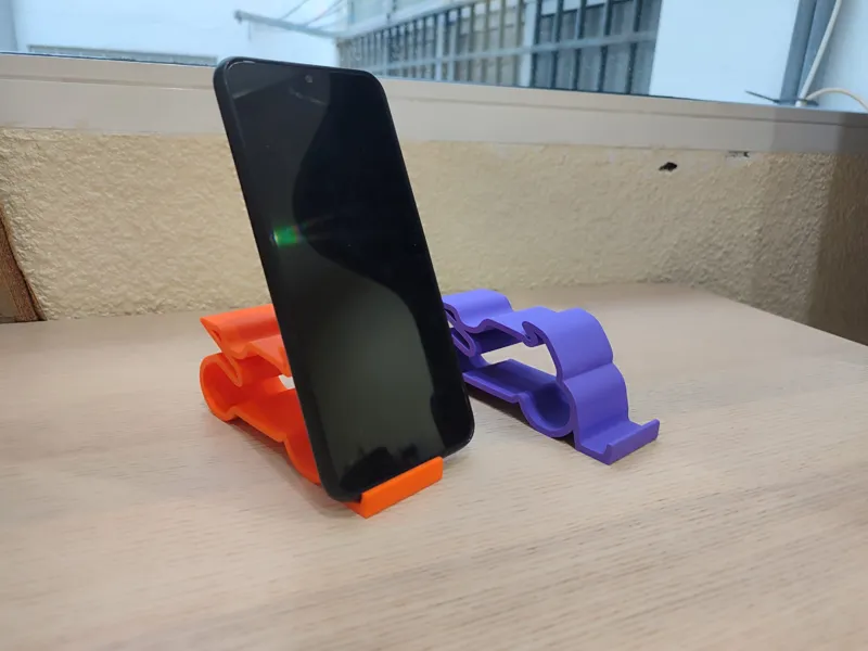 Soporte para telefono forma moto