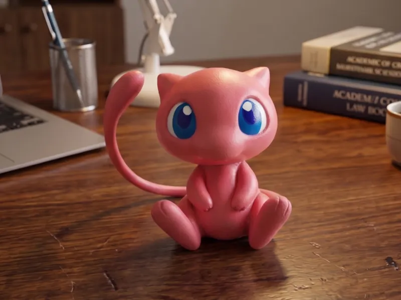 chibi mew seduto