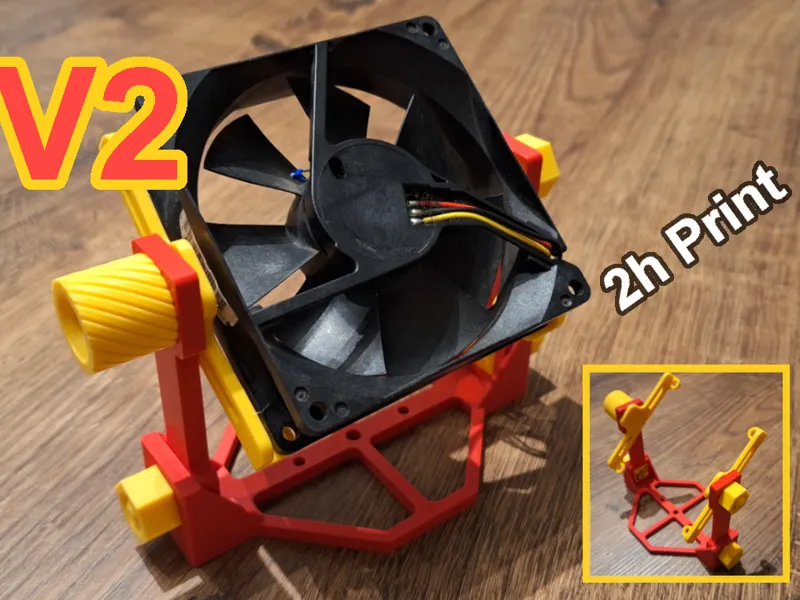 Support for Standard 92 mm Fan