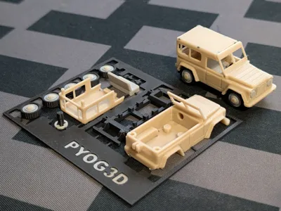 Land Rover Kit Card