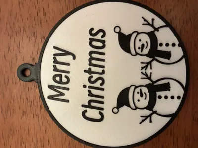 Snowman Ornament