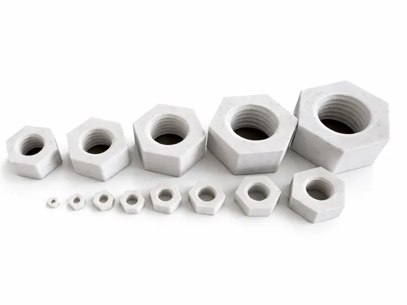 Metric Nuts M2 - M20 Basic Thread Pitch