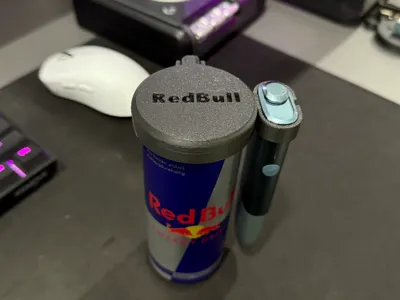 RedBull Can Lid with IQOS Holder