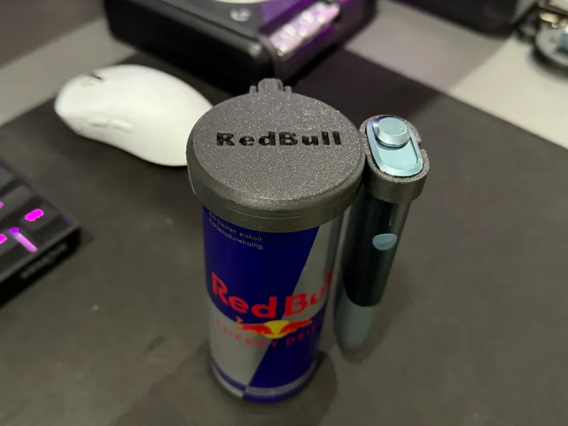 RedBull Can Lid with IQOS Holder