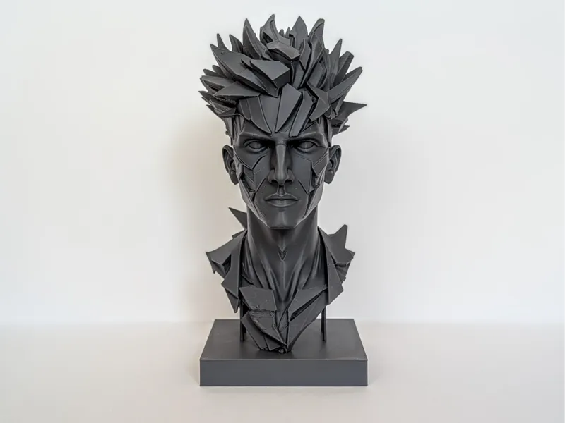 Structural Disruption – Form Studies Bust No. III