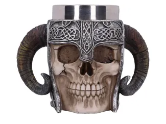 viking skull cup