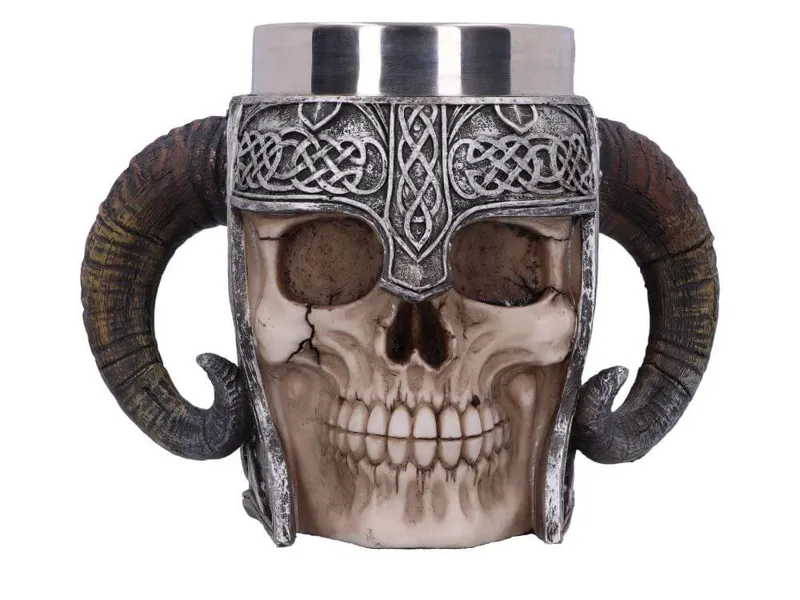 viking skull cup