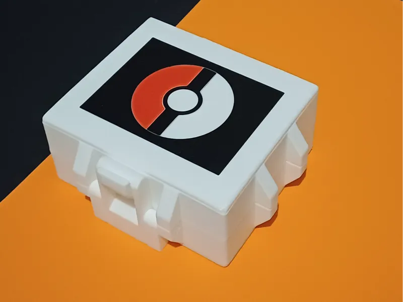 Pokemon Card Box With Inner Tray (Print In Place)