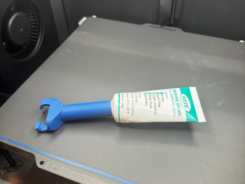 KEZE Silicone Grease Tube Adapter Long Neck