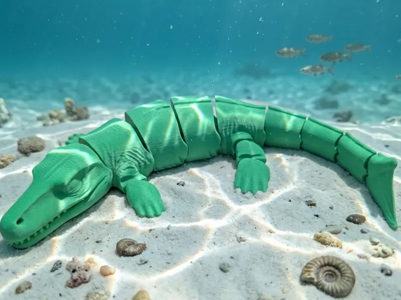 Mostly realistic Dakosaurus flexi!!!