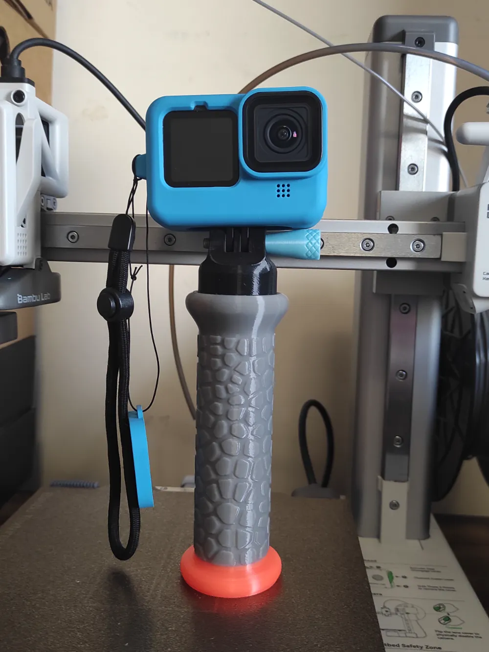 GoPro Floating Handle With Mounting Remixed by We Be Printin ...
