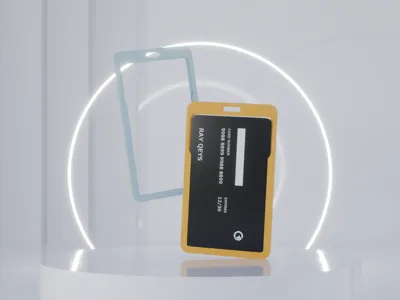 Lightweight ID Card Holder | Slip-in | Lanyard