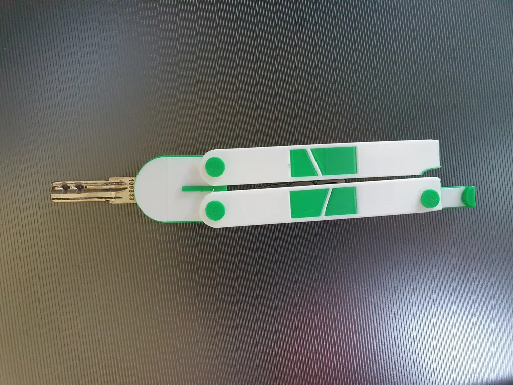 butterfly knife balisong batanga key cover - Free 3D Print Model ...