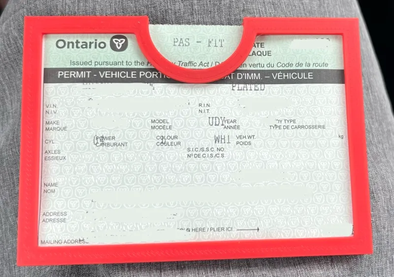 Ontario Ownership & Insurance holder